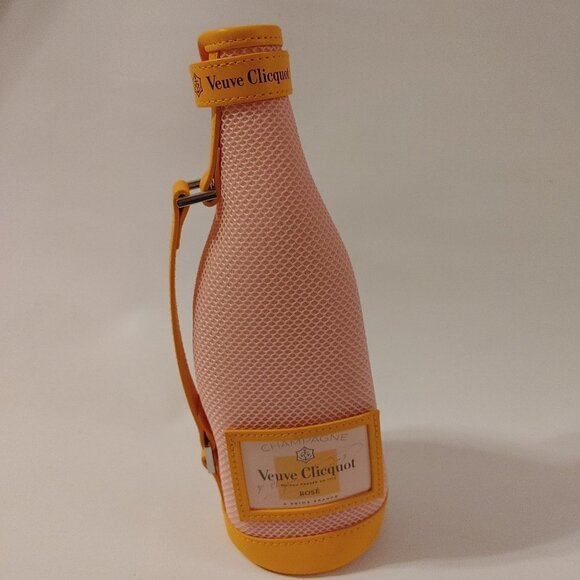 VEUVE CLICQUOT ICE JACKET Rose Pink Champagne Insulated Tote Bottle Carrier - Picture 1 of 7